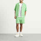 Casablanca Men's Towelling Monogram Shirt in Green