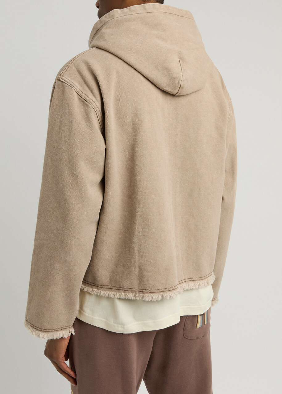 Honor The Gift Logo Cotton-canvas Jacket Tan