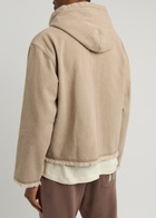 Honor The Gift Logo Cotton-canvas Jacket Tan