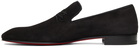 Christian Louboutin Black Dandelion Loafers