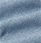 Emma Willis - 9cm Mélange Textured-Cashmere Tie - Blue