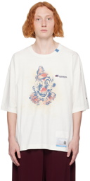 Miharayasuhiro White Clown T-Shirt