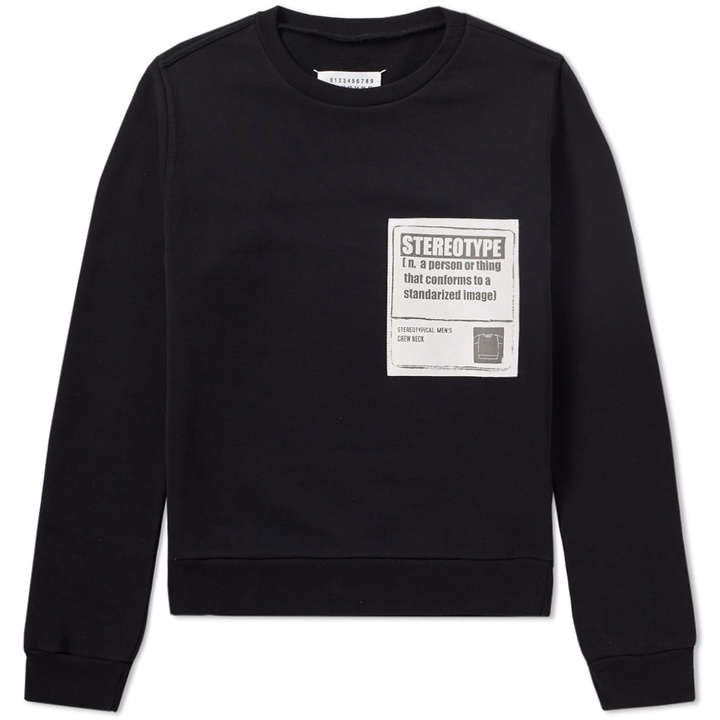 Photo: Maison Margiela 10 Stereotype Crew Sweat