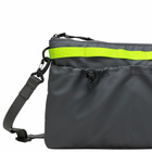Elliker Twin Pocket Sacoche Bag in Grey Neon 