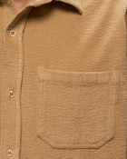 Erl Corduroy Shirt Woven Brown - Mens - Longsleeves