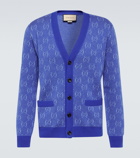 Gucci GG jacquard wool cardigan