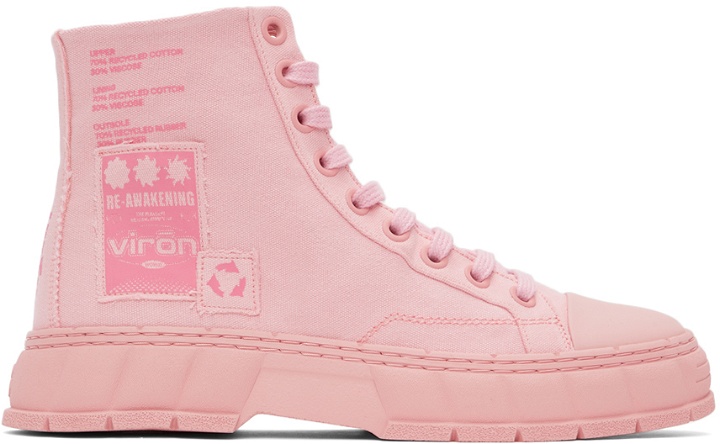 Photo: Virón Pink Recycled Canvas 1982 Sneakers