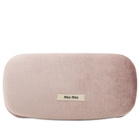 Miu Miu Eyewear B10SU Sunglasses in Honey Havana/Light Purple Brown 