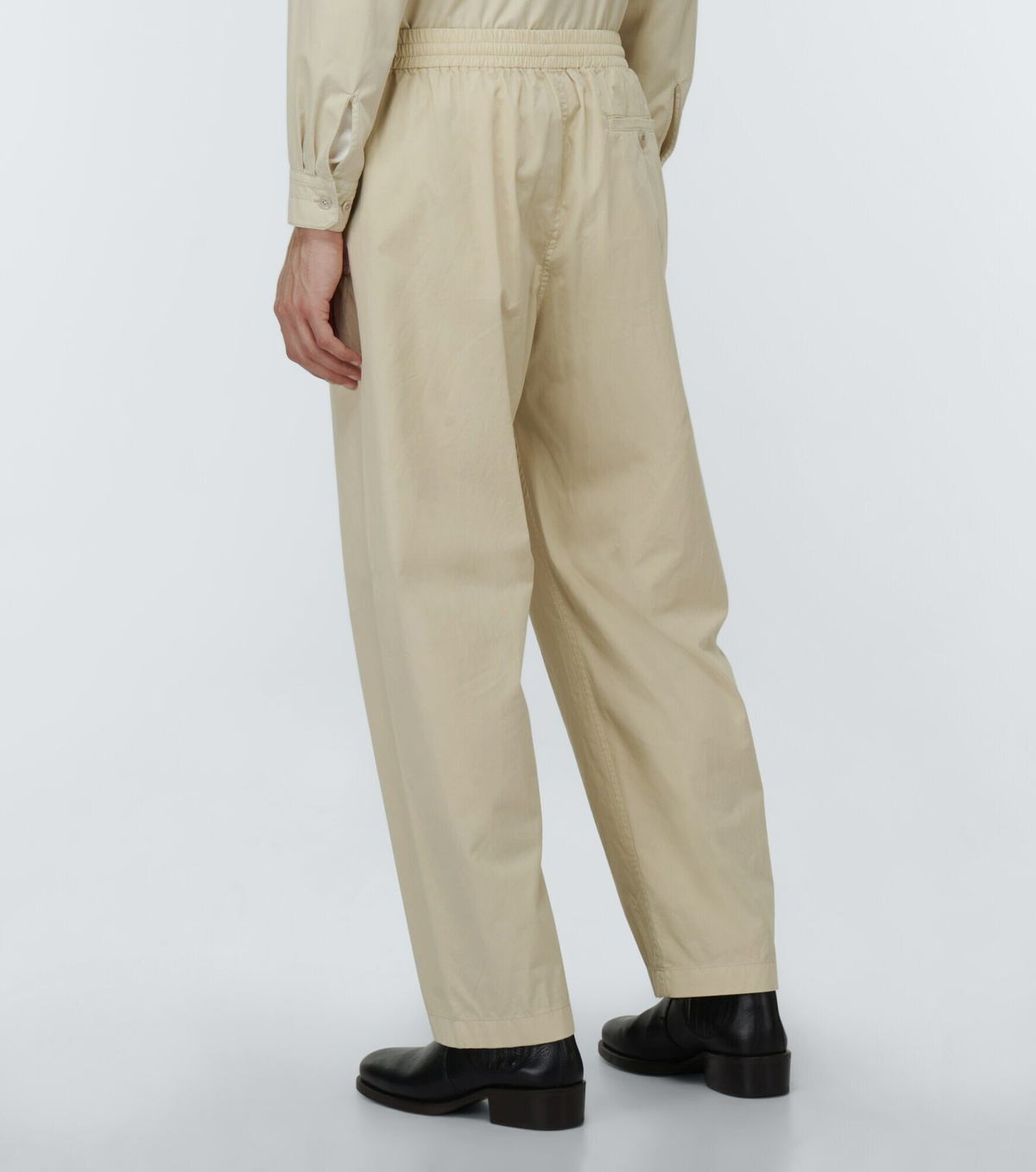 Lemaire Women's Cotton Pants Beige