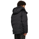 Ambush Black and Blue Reversible Down Hooded Jacket