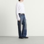 Acne Studios Men's 2021 Bingo Wash Straight Jeans in Mid Blue