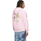 COÛT DE LA LIBERTÉ Pink Altamont CDLL French Terry L-S Raglan Hoodie