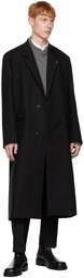 Jil Sander Black Sharp Coat