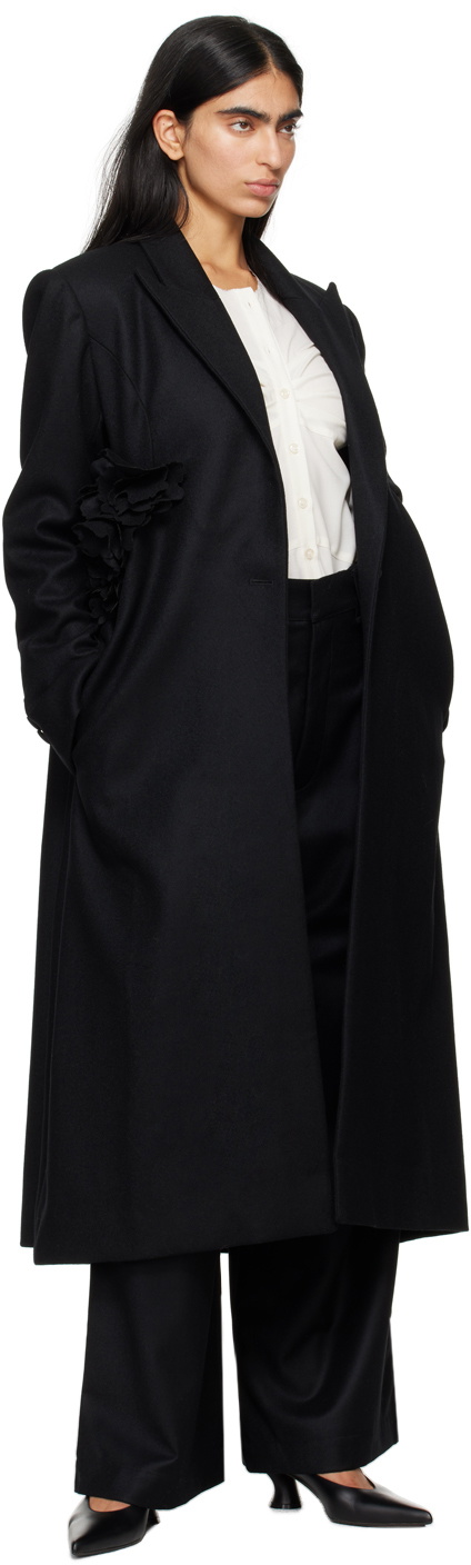 Kika Vargas Black Olympe Trousers