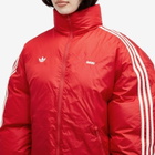 Adidas Women's by Avavav Puffer Jacket in Better Scarlet