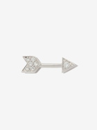 MARIA TASH 18K White Gold Arrow Diamond Earring