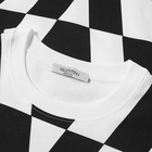 Valentino Men's Optical Logo T-Shirt in Ivory/Black