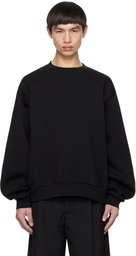 Acne Studios Black Crewneck Sweatshirt