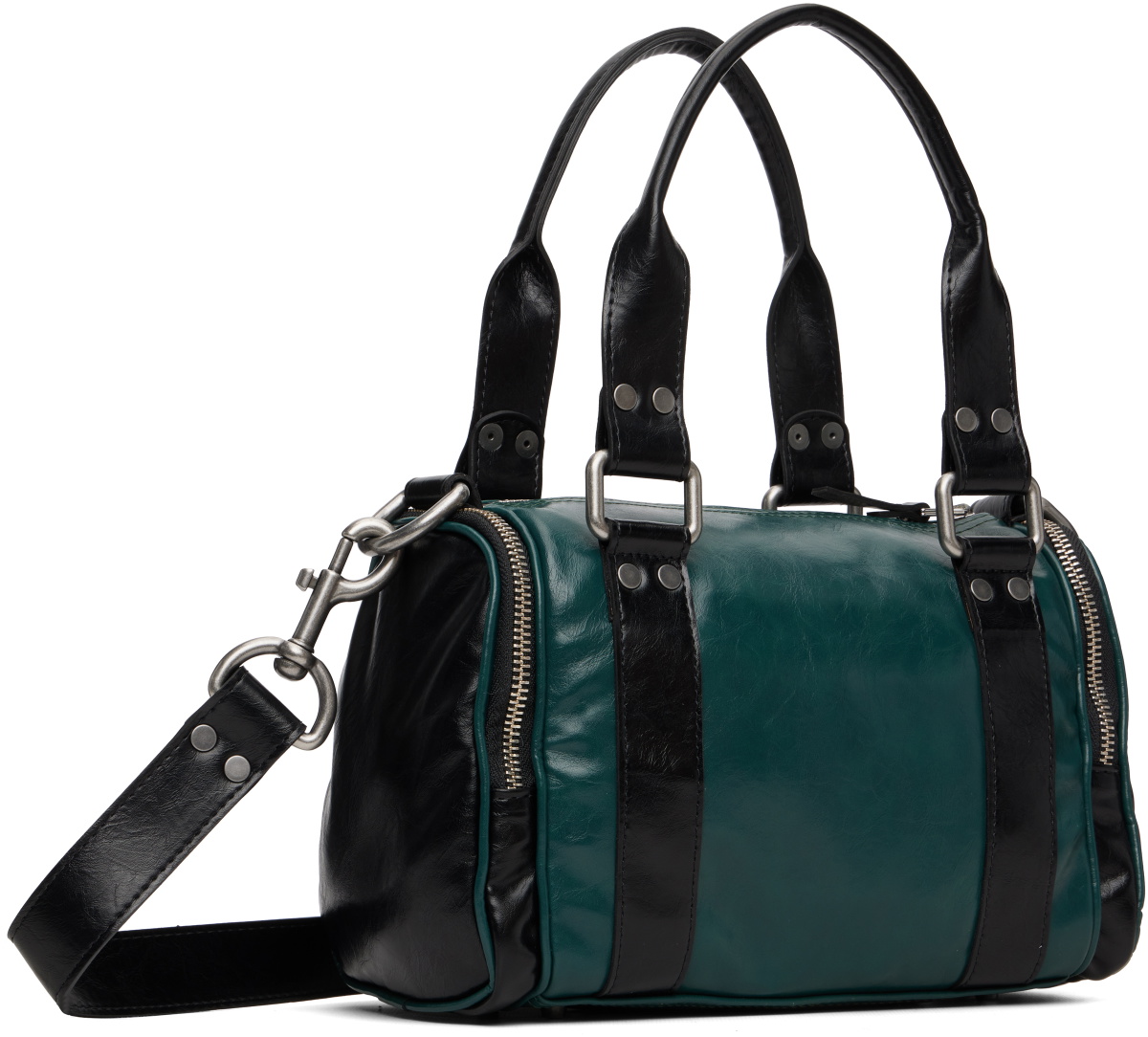 Martine Rose Green Mini Sports Bag