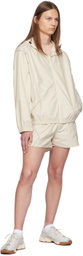 John Elliott Off-White Paneled Anorak Jacket