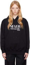 Versace Black 'Never Too Much' Hoodie