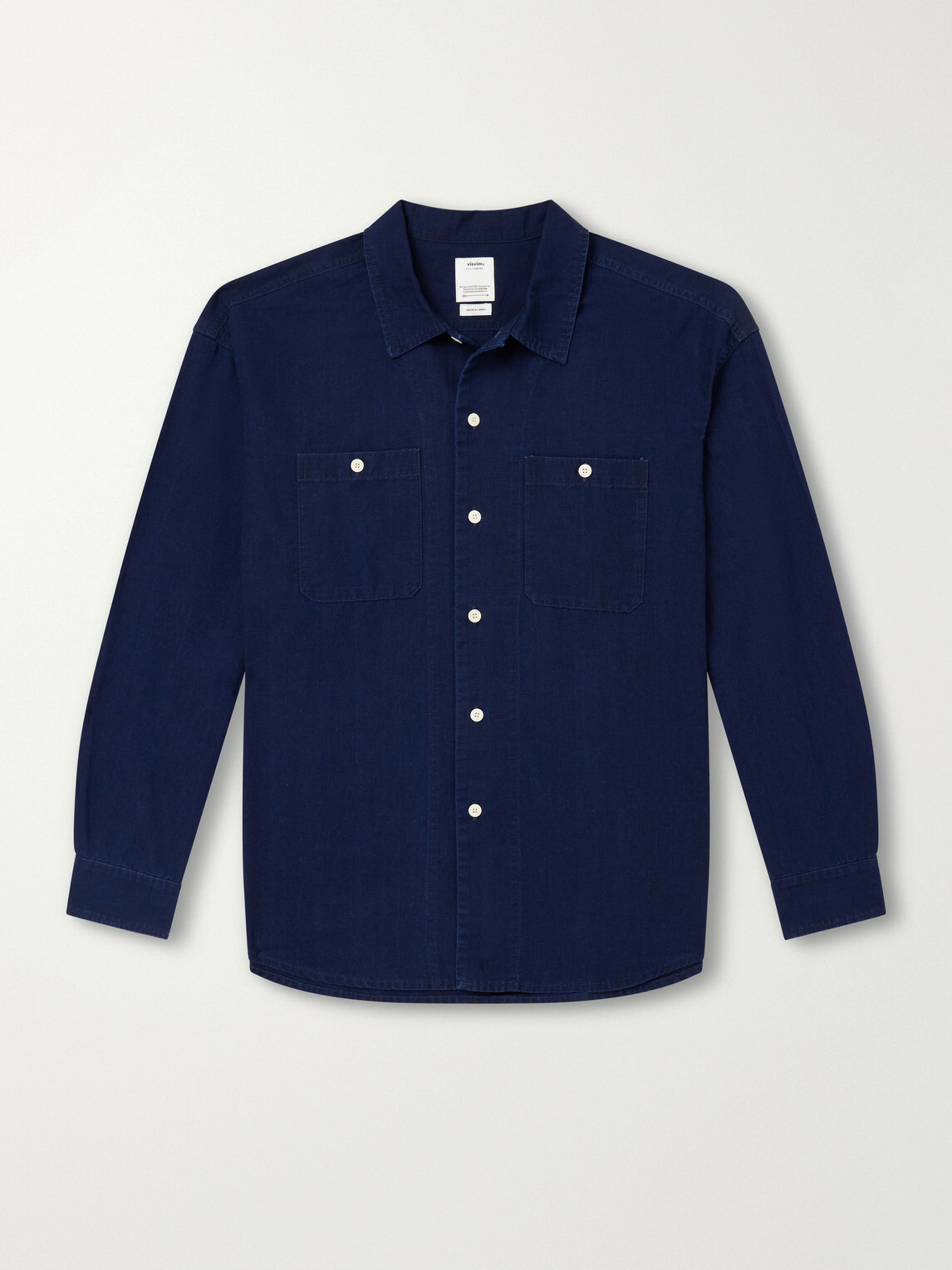 Visvim - Lumber Cotton-Flannel Shirt - Blue