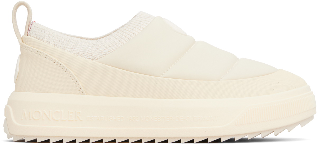 Moncler Beige Altive Slip-On Trainer Sneakers