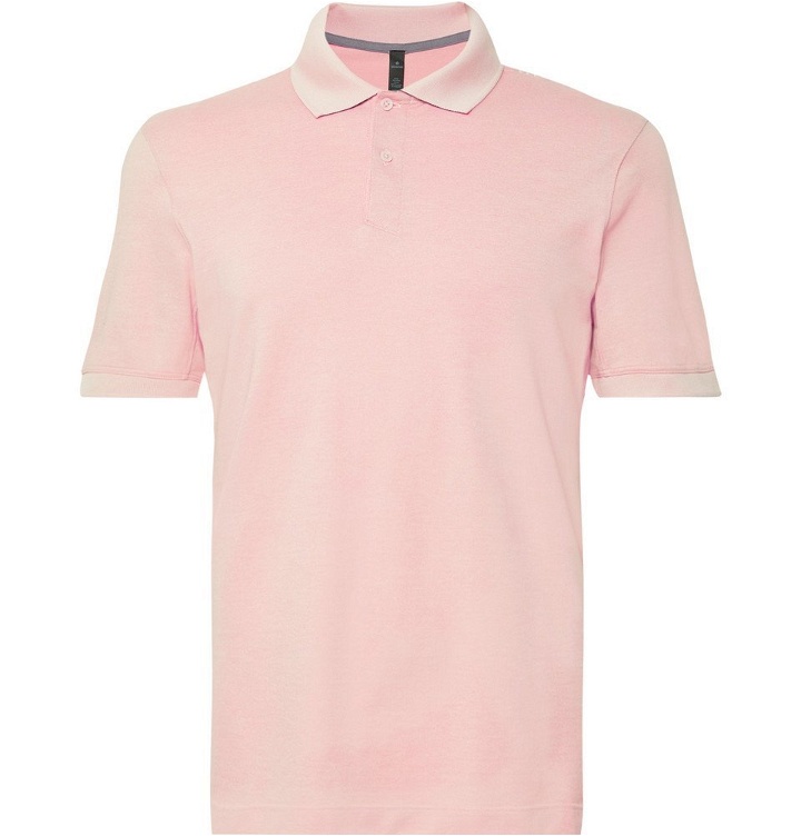 Photo: Lululemon - Tech-Piqué Polo Shirt - Pink