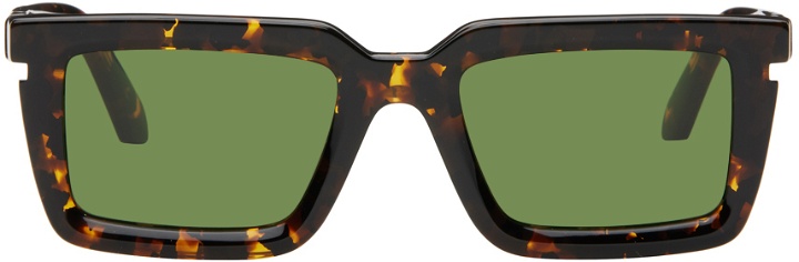 Photo: Off-White Brown Tucson Sunglasses