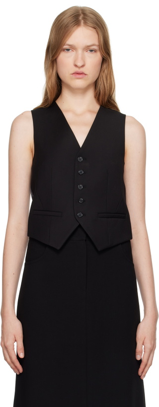 Photo: The Frankie Shop Black Gelso Vest