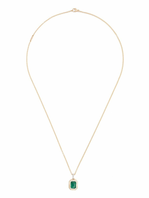Photo: MAOR 18K Yellow Gold Equinox Peridot Necklace