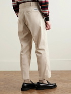 Neighborhood - WP Straight-Leg Cropped Twill Trousers - Neutrals