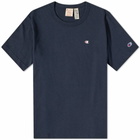 Champion Reverse Weave Men's Crew Neck T-Shirt in Navy
