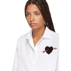 Valentino White Heart Shirt