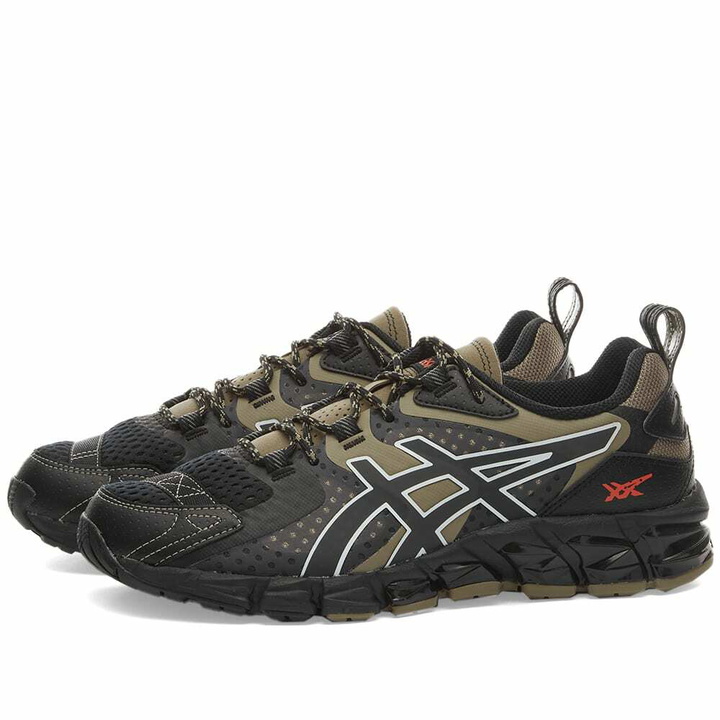 Photo: Asics Men's Gel-Quantum 180 Sneakers in Black/Metropolis