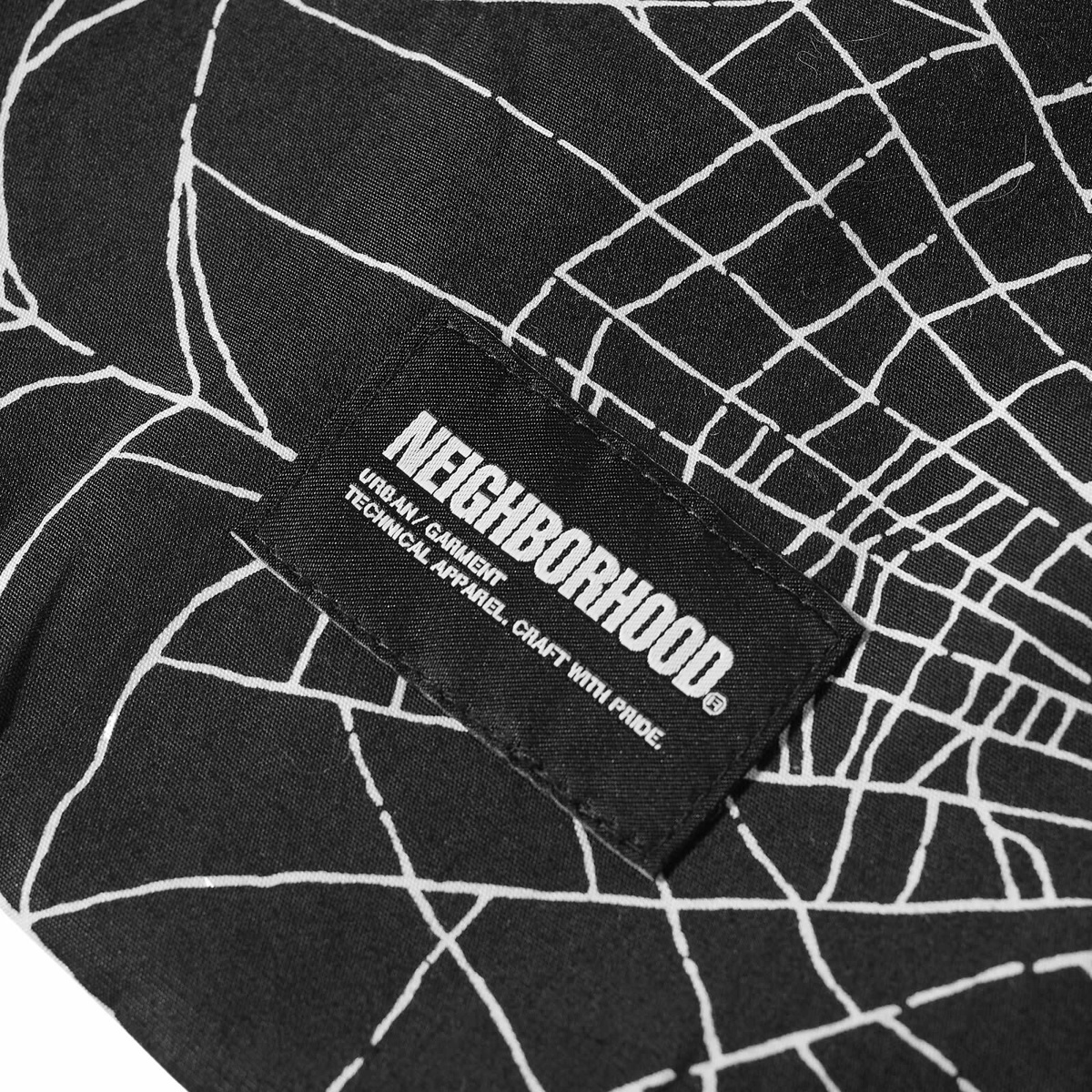 Neighborhood Men's Spiderweb Tote Bag in Black Neighborhood