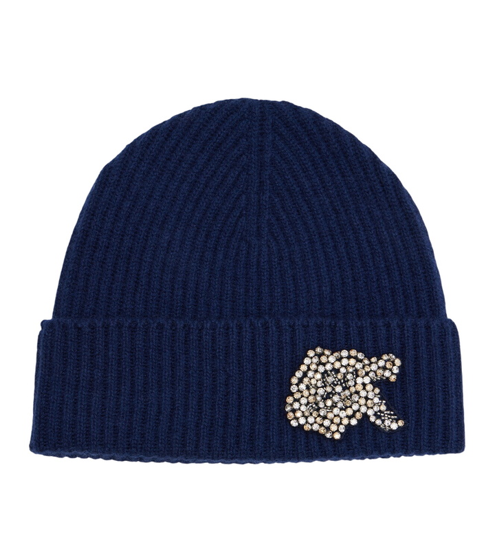 Photo: Erdem Embellished cashmere beanie