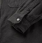 visvim - Elk Cotton-Flannel Shirt - Men - Black