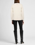 Agnona Womens Cardigan in Beige