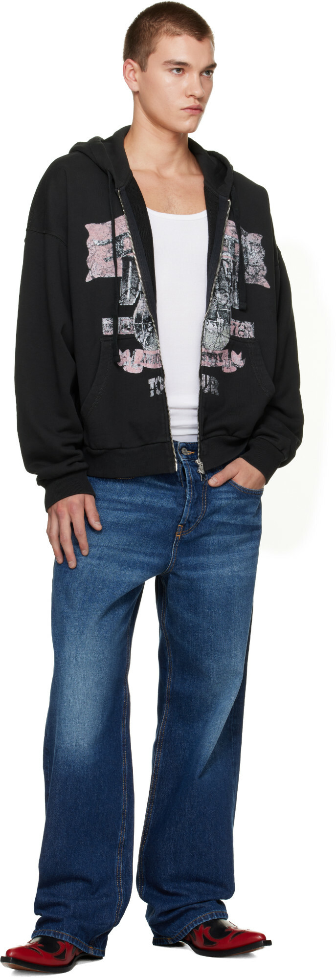 Diesel Black S-Will-Zip Hoodie