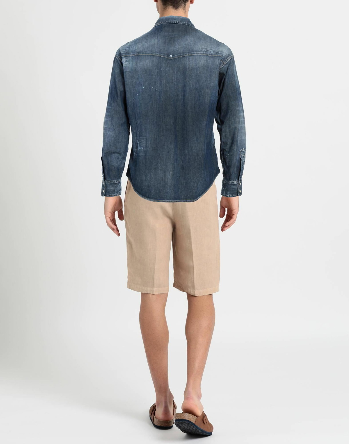 Dsquared2 Mens Denim shirt in Blue