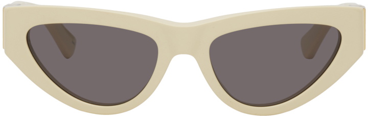 Photo: Bottega Veneta Yellow Angle Sunglasses