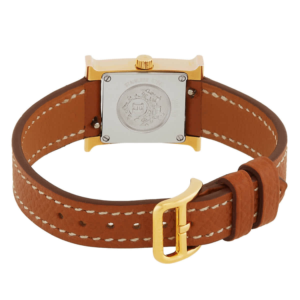 Hermes H Hour Quartz White Dial Ladies Watch 039641WW00
