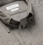 RICHARD JAMES - Button-Down Collar Brushed Cotton-Flannel Shirt - Multi