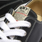 Maison MIHARA YASUHIRO Men's Original Sole Leather Low-Top Sneakers in Black