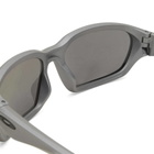 Oakley Terraforma Sunglasses in Titanium/Prizm Black Polarized 