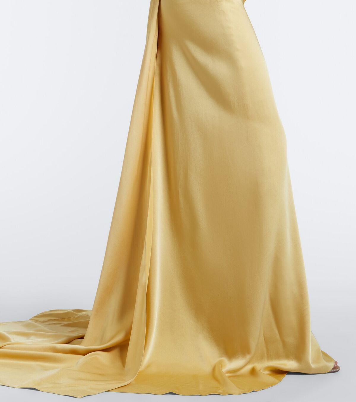 Marmar Halim Satin corset gown