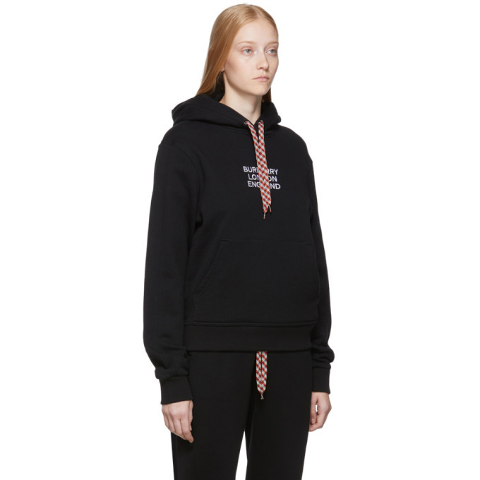 Burberry poulter logo online hoodie