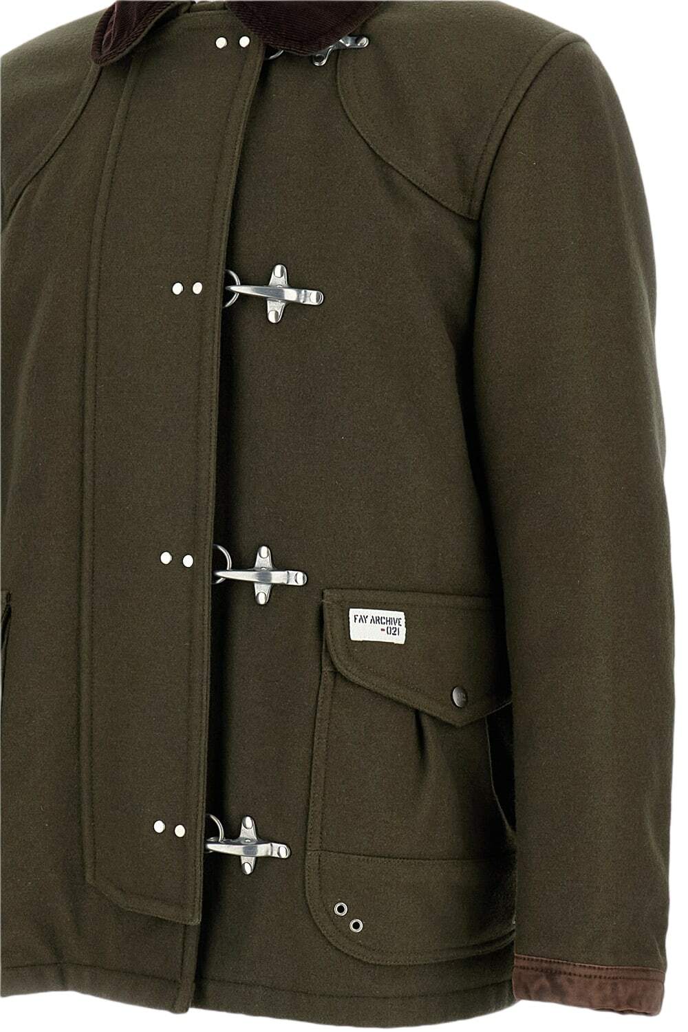 Fay Archived Jacket With 4 Hooks