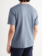 FOLK - Slub Cotton-Jersey T-Shirt - Blue